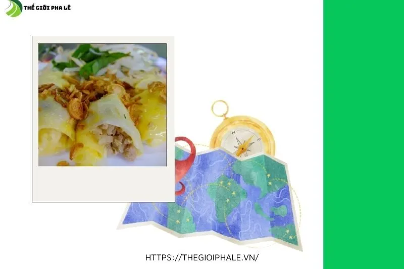 bánh cuốn trứng