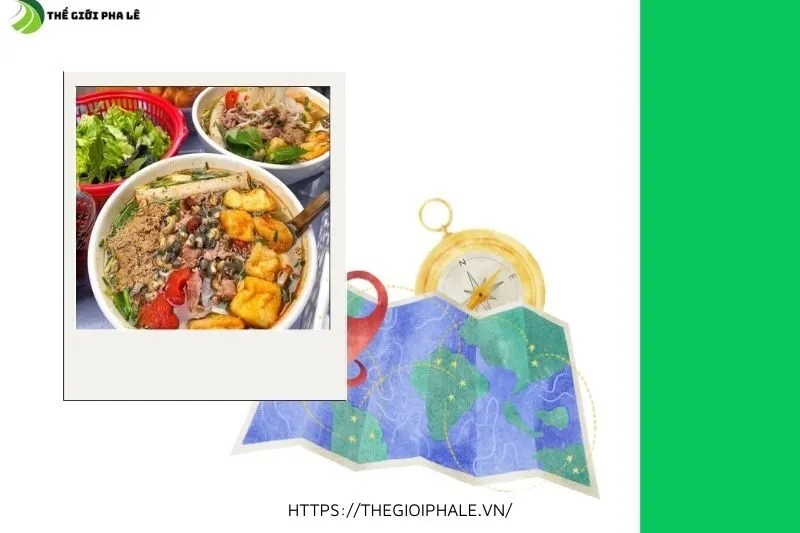Quán bún riêu cua bắp bò, cá, chả, ốc